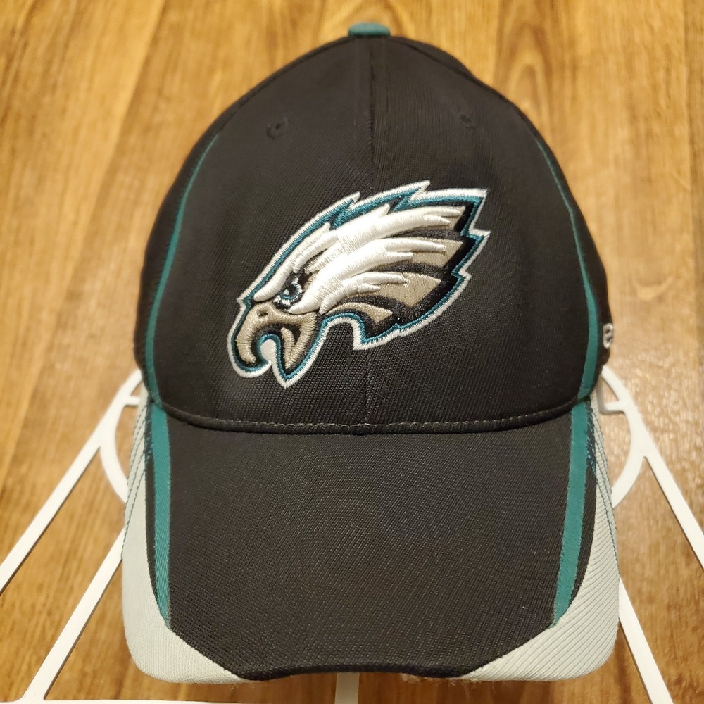 Philadelphia Eagles Hat Cap Adult‎ S/M Fitted Reebok Onfield Official Sideline